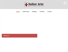 Tablet Screenshot of nobrearte.com